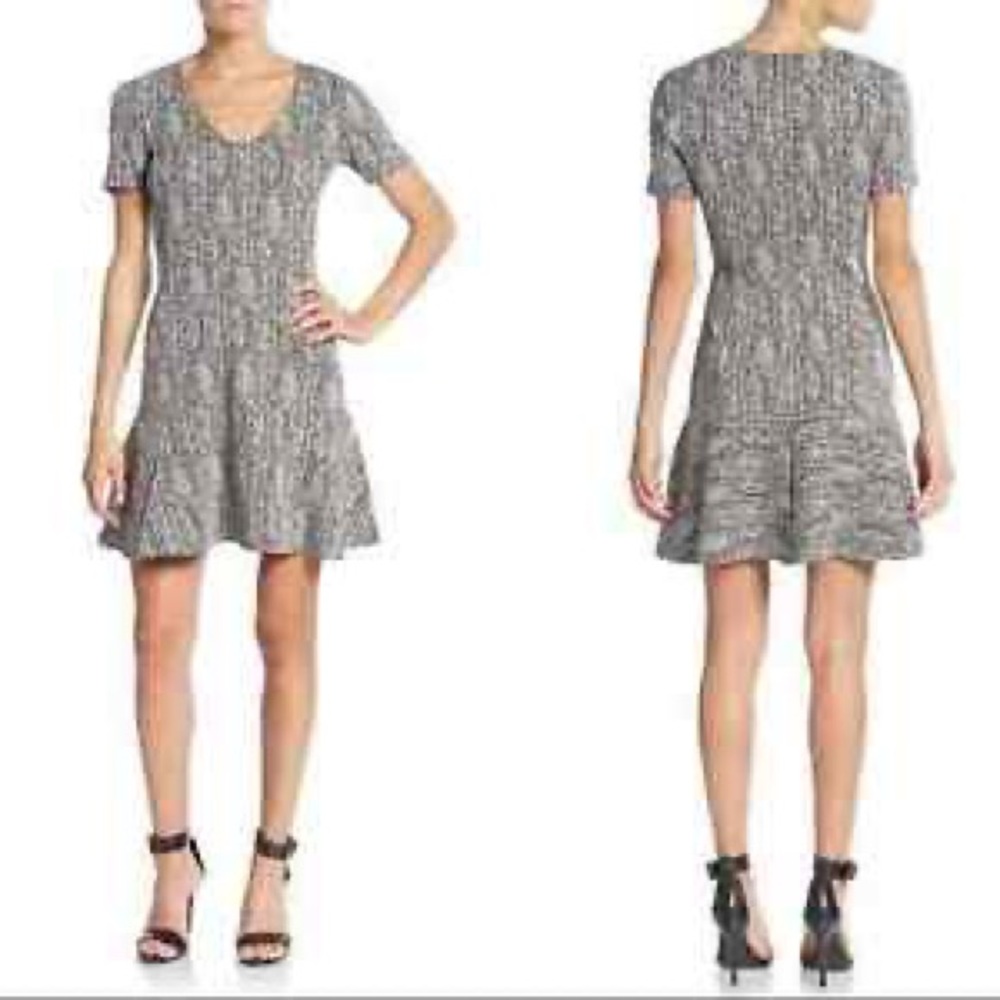 Gently used Theory herringbone dress